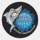 Search for deep sea diver stickers Sharks