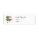 Search for lucky in love return address labels Clover