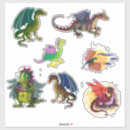 Search for cartoon dragon stickers Magic