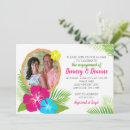 Search for hawaiian luau wedding invitations Tropical