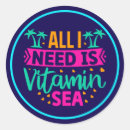Search for vitamin stickers Sea