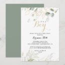 Search for green baby boy shower invitations For her