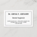 Search for dental hygienist business cards Professional