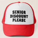 Search for senior discount hats Humour
