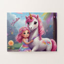 Search for fantasy unicorn puzzles Rainbow