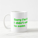 Search for funny apology mugs Sorry