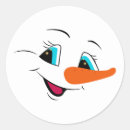 Search for round snowman stickers Smile