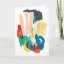Search for abstract paintings cards Rainbow