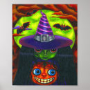 Search for smiling moon posters Halloween