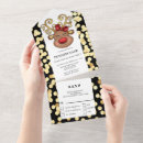 Search for red black christmas invitations Glitter