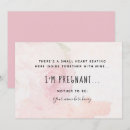 Search for cute pregnancy announcement cards Pink