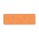 Search for pink orange floral return address labels Flowers