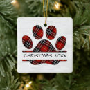 Search for black and white cat christmas tree decorations Dog