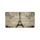 Search for eiffel tower return address labels Butterflies