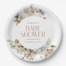 Search for floral baby shower plates Elegant