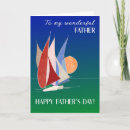 Search for sailing fathers day cards Sunset
