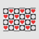 Search for black heart tissue paper Party