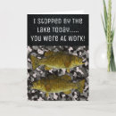 Search for funny fishing birthday cards Lake