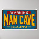 Search for man cave posters Den