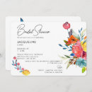Search for spring bridal shower invitations Colourful