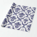 Search for navy floral wrapping paper Blue