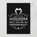 Search for groomsman postcards Tuxedo