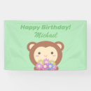 Search for happy birthday flowers banners For kids