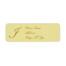 Search for monogram return address labels weddings Formal