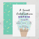 Search for kids ice cream party invitations Colourful
