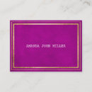 Search for velvet business cards Chic