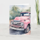 Search for truck birthday cards Retro