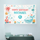 Search for under the sea birthday party banners Beach
