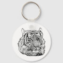 Search for tiger face key rings Jungle