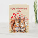 Search for funny squirrel valentines day cards Cute