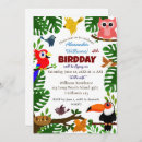 Search for parrot party invitations Birds