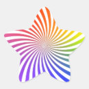 Search for rainbow spiral stickers Abstract