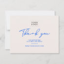 Search for for your purchase thank you cards Logo