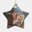Search for longhorn cow christmas decor Cattle