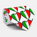 Search for italian flag ties Green