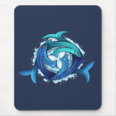 Search for fish symbol mousepads Water