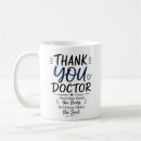 Search for doctor thank you mugs Appreciation