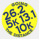 Search for distance running stickers Race