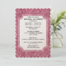 Search for birthday bridal shower invitations Pink