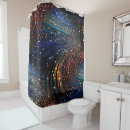 Search for silver stars shower curtains Blue