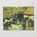 Search for thatched roof postcards Vincent van gogh