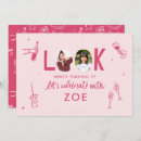 Search for teen birthday invitations Pink