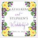 Search for roses wedding stickers Couple