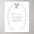 Search for baby shower guest book signs Watercolor