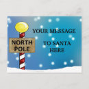Search for north pole postcards Santa