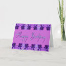 Search for purple birthday cards Pretty